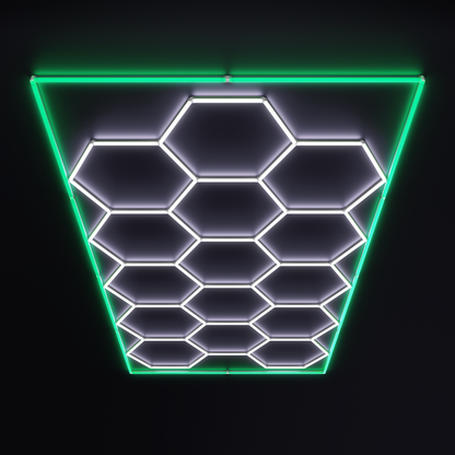 14 Hex Kit With Green Border | 485CM x 244CM