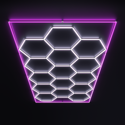 14 Hex Kit With Pink Border | 485CM x 244CM